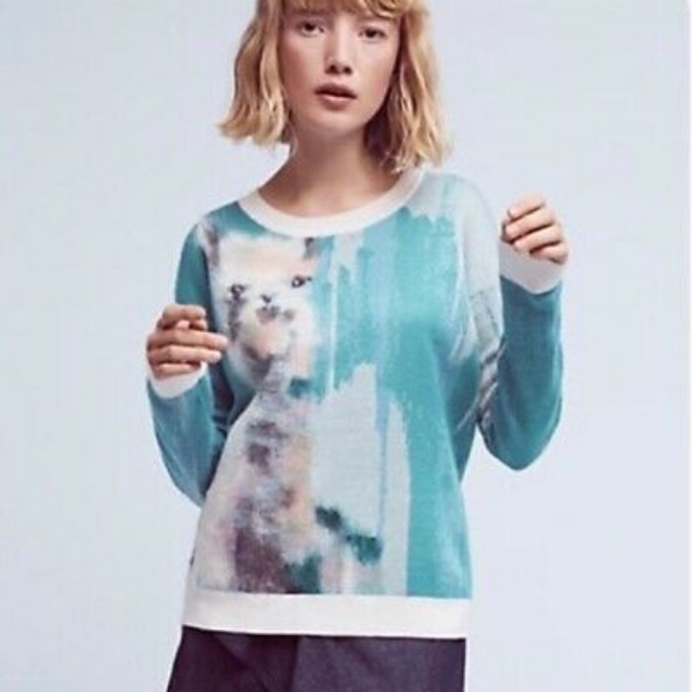Anthropologie Alpaca Pullover NWT